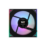 พัดลมเคส Darkflash DM8 PWM ARGB Cooling Fan - SpeedCom