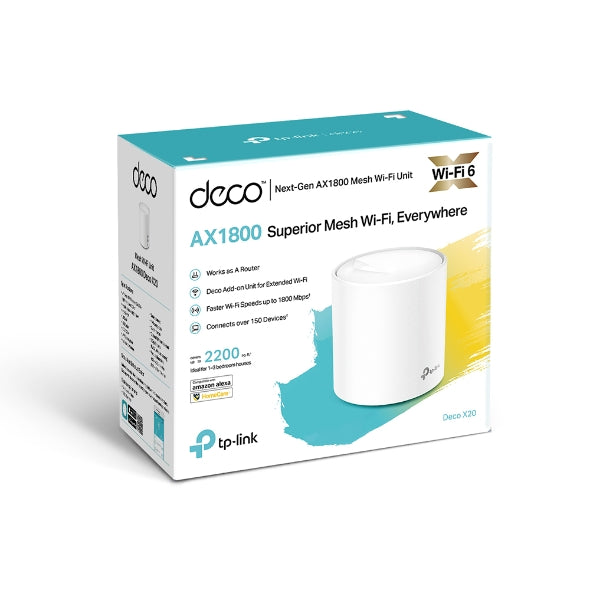 Router TP-Link DECO-X20 PACK2 White