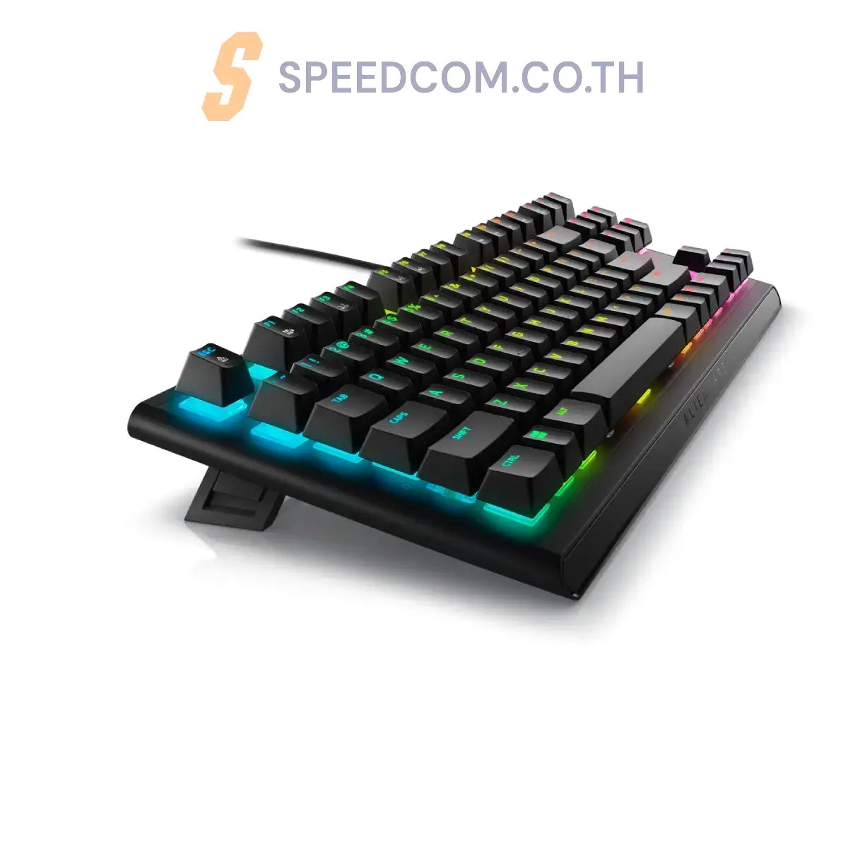 คีย์บอร์ด Dell Alienware AW420K Mechanical Gaming Keyboard สีดำ - SpeedCom
