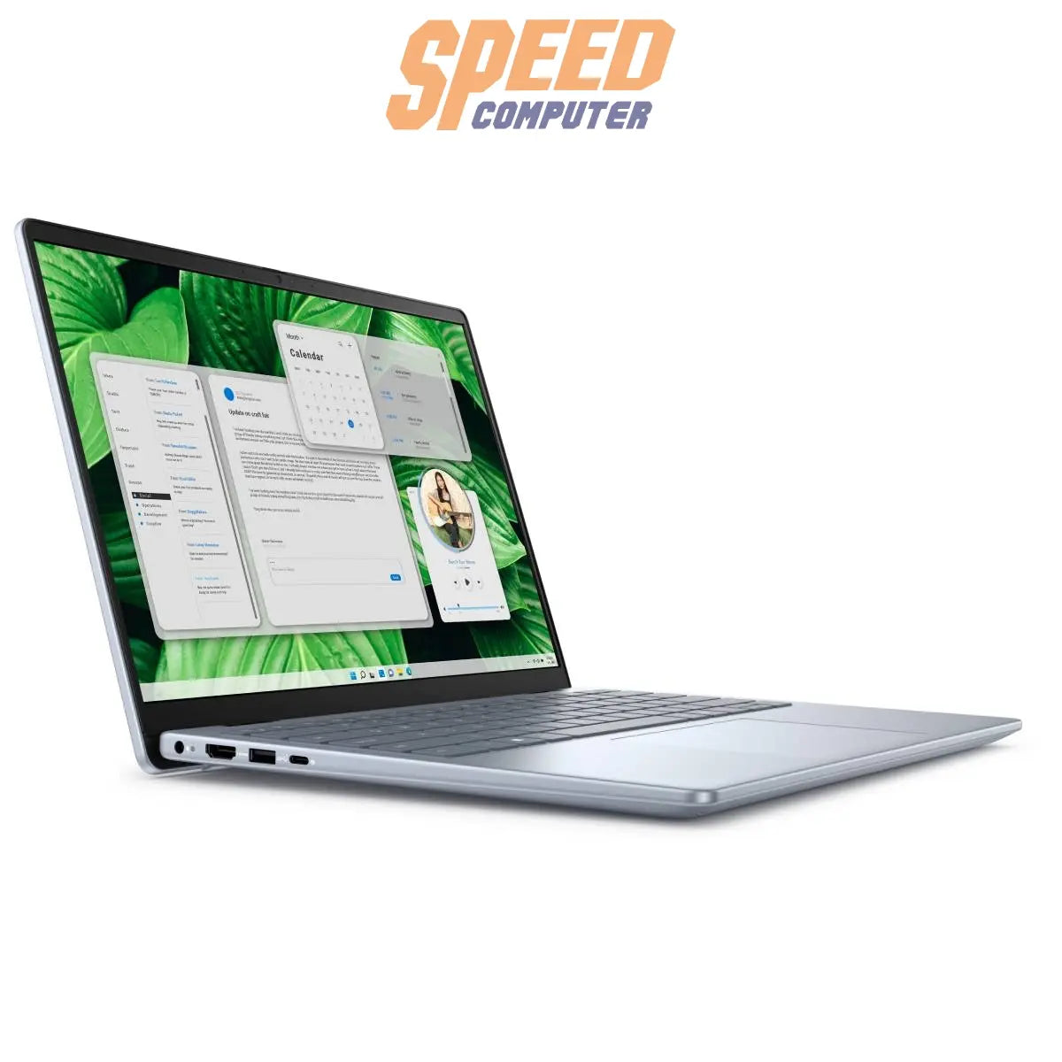 โน๊ตบุ๊ค Dell Inspiron OIN5445301201GTH - 5445 - PS - W Ryzen5 สีเงิน (Ice Blue) - SpeedCom