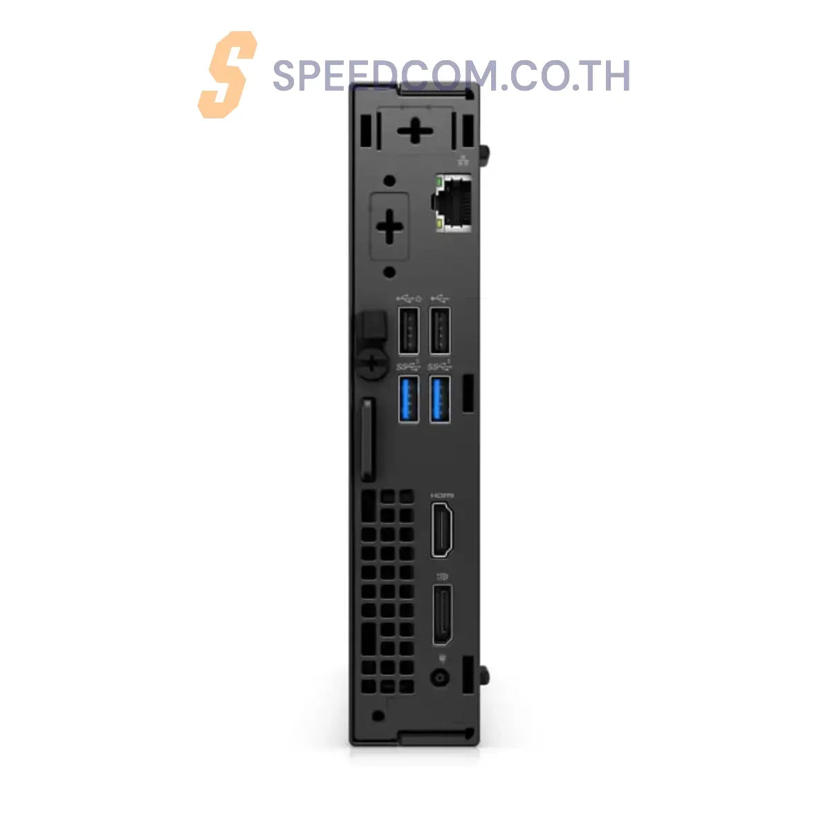 คอมพิวเตอร์ตั้งโต๊ะ Dell Optiplex Micro 3000-SNS30MC052 i3 Gen 12 สีดำ - SpeedCom