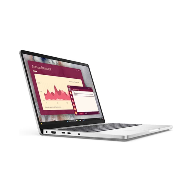 โน๊ตบุ๊ค Dell Pro 14 PC14250 Core Ultra 5 สีเงิน (Platinum Silver)