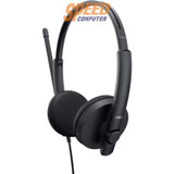 หูฟัง Dell รุ่น WH1022 แบบสเตอริโอ มาพร้อมไมโครโฟน เหมาะสำหรับการประชุมออนไลน์และใช้งานทั่วไป