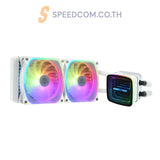 ชุดระบายความร้อน ENERMAX AQUAFUSION ADV Series 240mm สีขาว