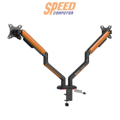ขาจับจอ ERGONOZ BLAZE สีดำด้านและสีส้ม (Matte Black & Orange) - SpeedCom