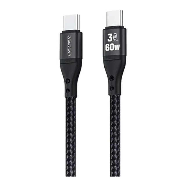 สายชาร์จ ERGONOZ EGN CL C2C60W USB C to USB C cable - SpeedCom
