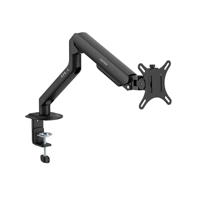 ขาจับจอ ERGONOZ EZZENTIAL EEZ-PYROZ-S-B Pyroz Single Black สีดำ - SpeedCom