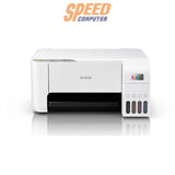 ปริ้นเตอร์อิงค์เจ็ท Epson EcoTank L3216 สีขาว (ฟรีหมึก 1 ขวด EPSON-T00V100 สีดำ) - SpeedCom