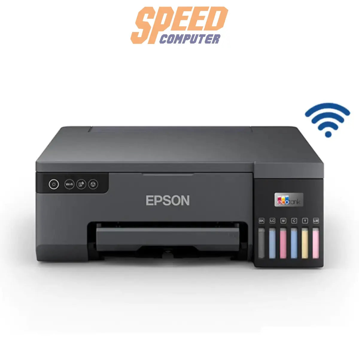 ปริ้นเตอร์อิงค์เจ็ท Epson EcoTank L8050 C11CK37501 สีเทาSpeedCom