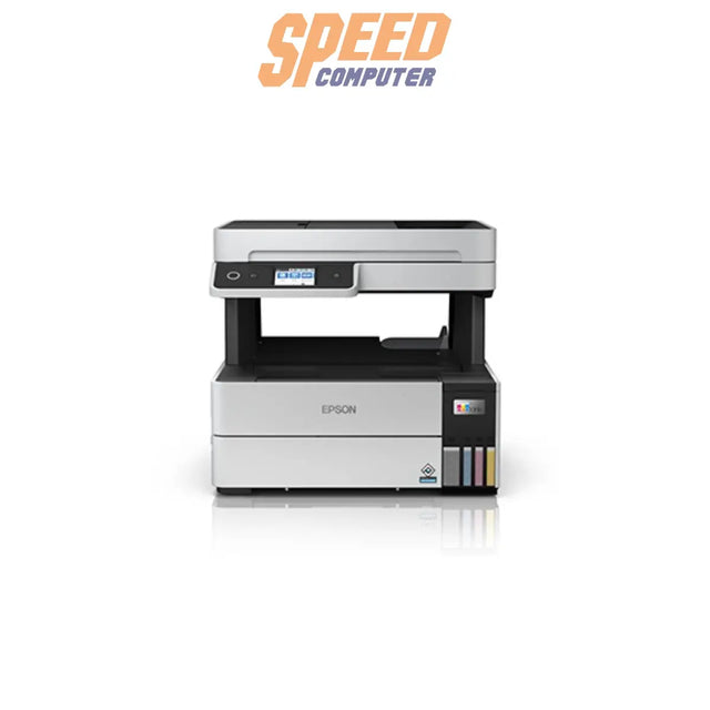 ปริ้นเตอร์อิงค์เจ็ท Epson L6460 ระบบหมึกแท็งก์ All-in-One สีดำ รองรับพิมพ์ สแกน ถ่ายเอกสาร และเชื่อมต่อ Wi-Fi เหมาะสำหรับใช้งานในสำนักงาน