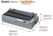 ปริ้นเตอร์ดอทเมตริกซ์ Epson LQ-2190 สีเทา - SpeedCom