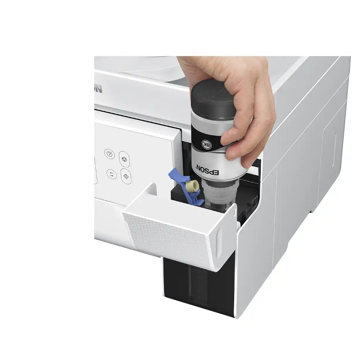 ปริ้นเตอร์อิงค์เจ็ท Epson M2050 สีขาวSpeedCom