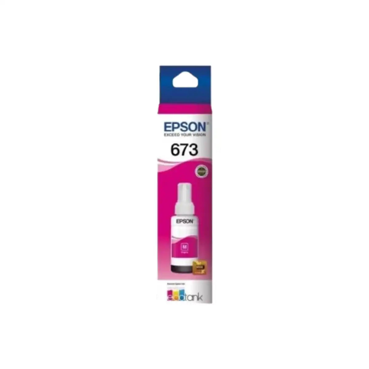 หมึกเครื่องปริ้นเตอร์ Epson-T673300 สีชมพู (Magenta)SpeedCom