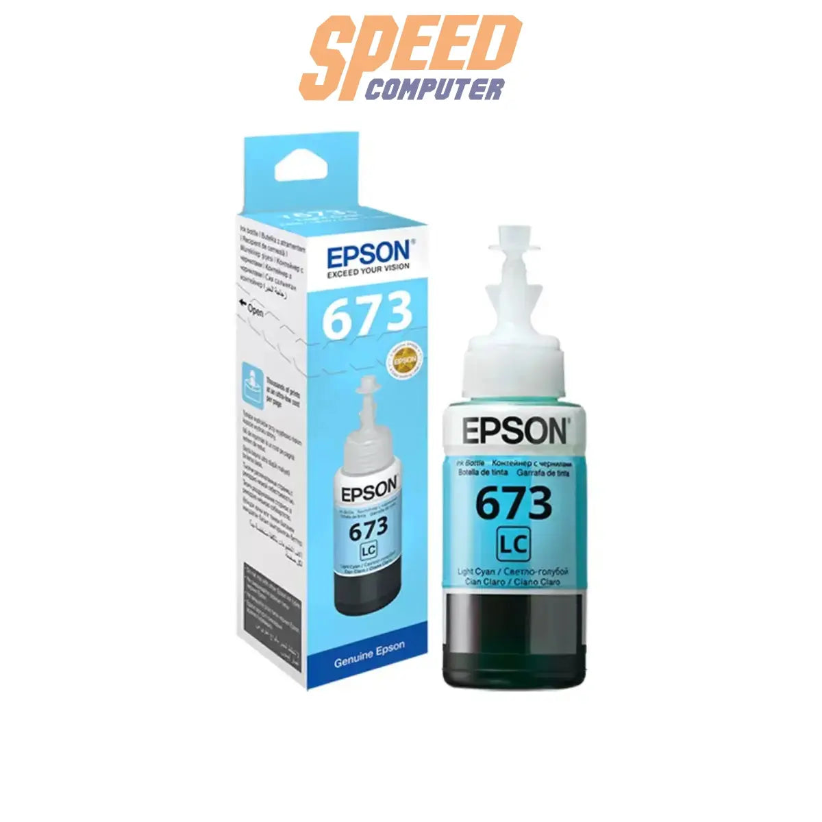 หมึกเครื่องปริ้นเตอร์ Epson T673SpeedCom