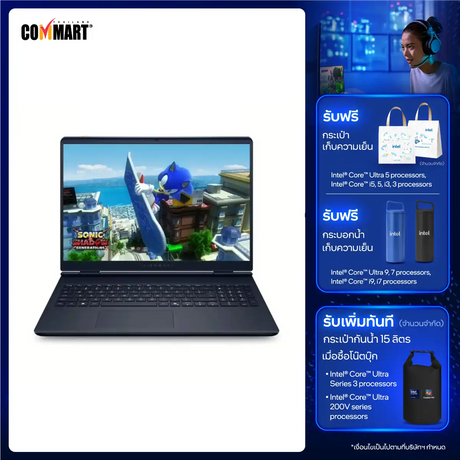 โน๊ตบุ๊ค Dell Alienware 16 Aurora OAC16250I901 Core 9 275H สีน้ำเงิน (Interstellar Indigo)SpeedCom