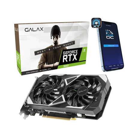 การ์ดจอ GALAX GeForce RTX 3050 EX 6GB GDDR6 - SpeedCom