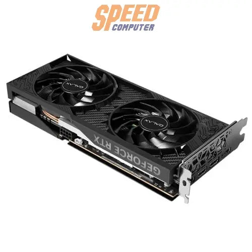 การ์ดจอ GALAX GeForce RTX 4060 1-CLICK OC 2X 12GB GDDR6 สีดำ - SpeedCom