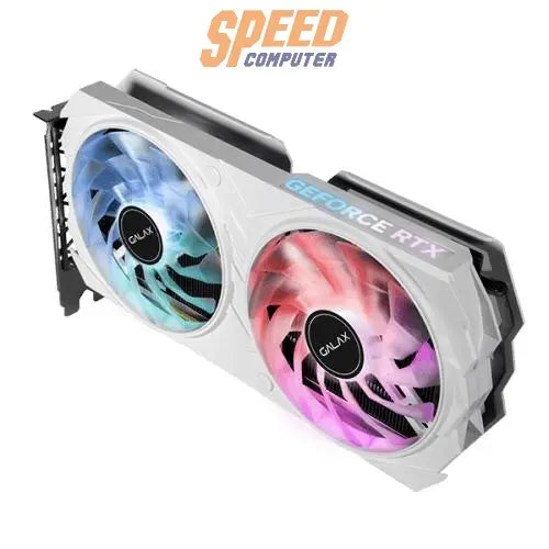 การ์ดจอ GALAX GeForce RTX 4060ti EX WHITE 1-CLICK OC 8GB GDDR6 - SpeedCom