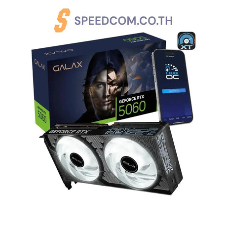 การ์ดจอ GALAX GeForce RTX 5060 1-Click OC 8GB GDDR7 - SpeedCom