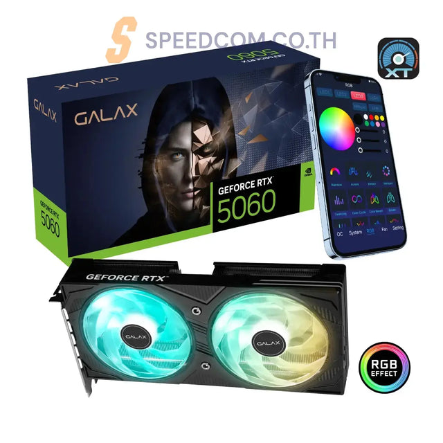การ์ดจอ GALAX GeForce RTX 5060 EX 8GB GDDR7 - SpeedCom
