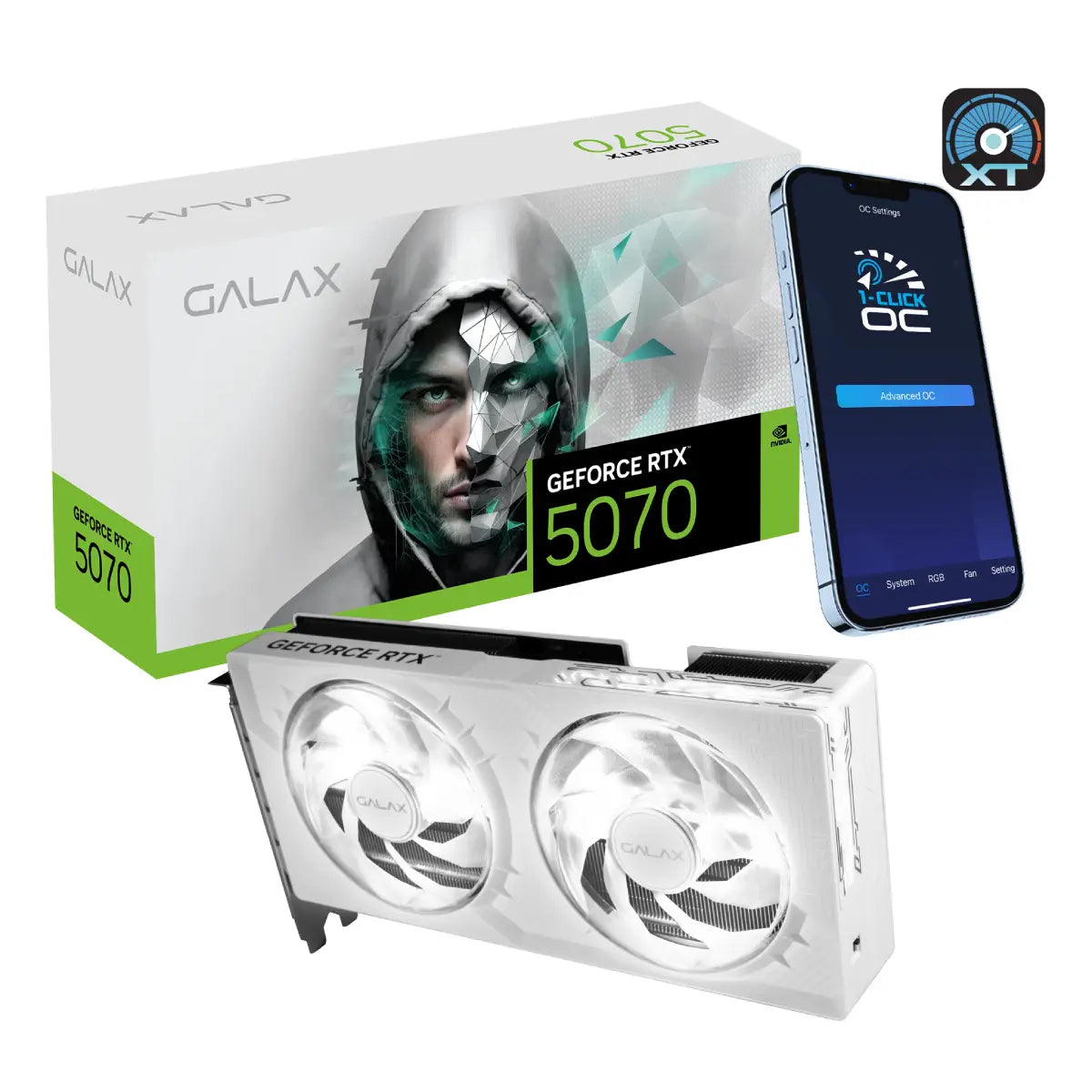 การ์ดจอ GALAX GeForce RTX 5070 1-Click OC 12GB GDDR7 - SpeedCom