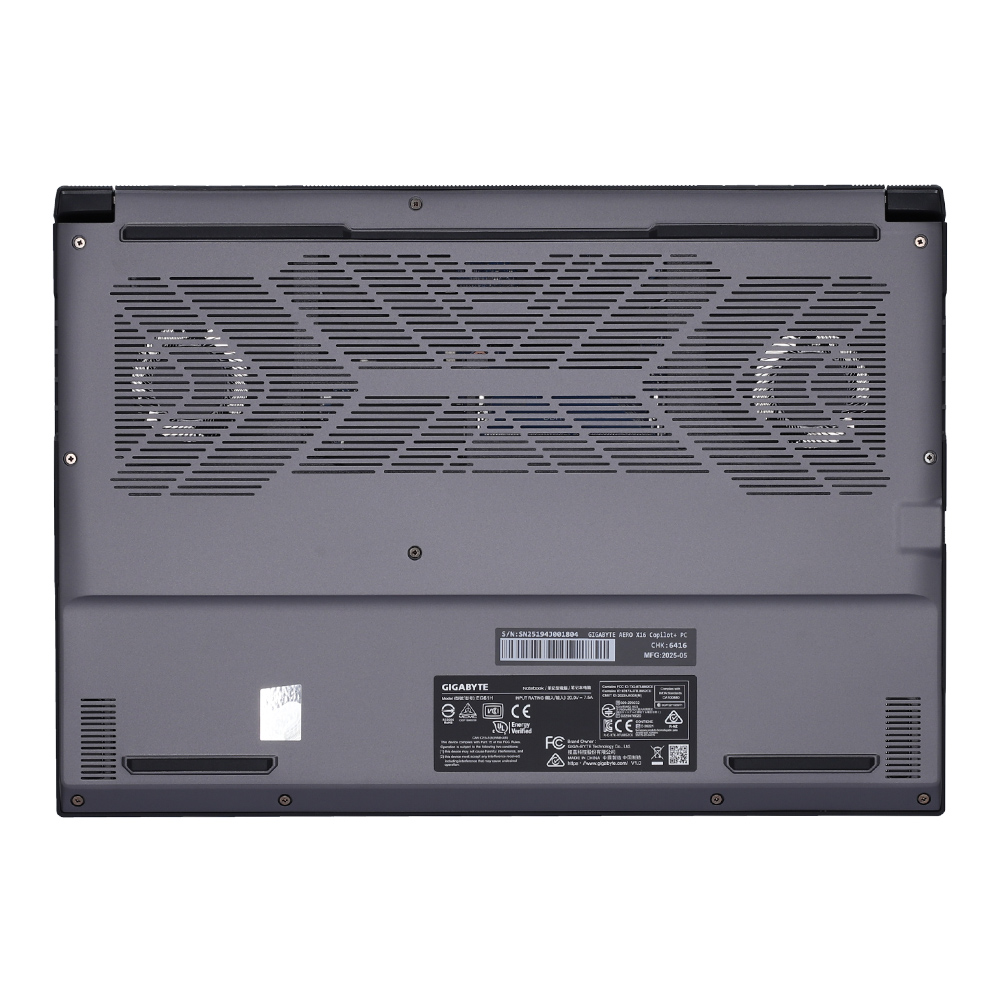 โน๊ตบุ๊ค GIGABYTE AERO X16 1VH93THC93AH Ryzen AI 7 สีเทา - SpeedCom