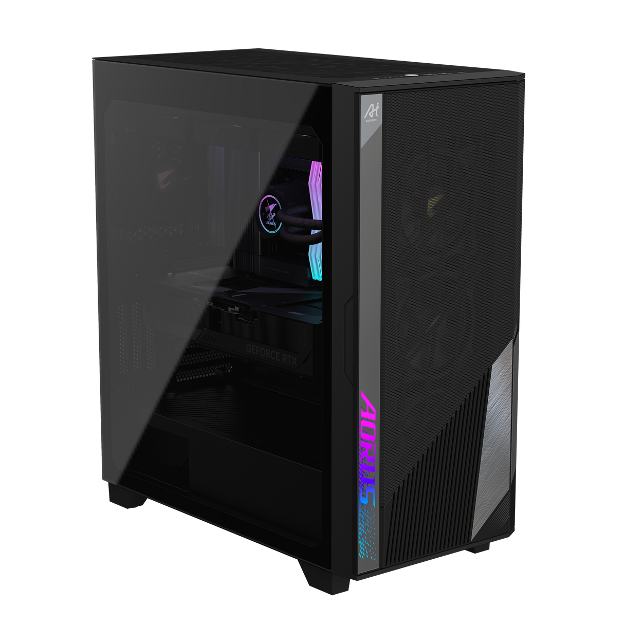 คอมพิวเตอร์ตั้งโต๊ะ GIGABYTE AI TOP 100 Z890 - AT1I9N9-0000SpeedCom