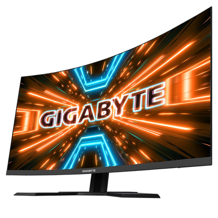 จอมอนิเตอร์ Monitor GIGABYTE G32QC-A 31.5" VA 165Hz สีดำSpeedCom