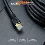 สายแลน GLINK Gold Series รุ่น CABLE/8 มาตรฐาน Cat8 รองรับความเร็วสูงสุดระดับ 40Gbps และแบนด์วิธ 2000MHz เหมาะสำหรับใช้งานอินเทอร์เน็ตความเร็วสูงและอุปกรณ์เครือข่ายระดับมืออาชีพ