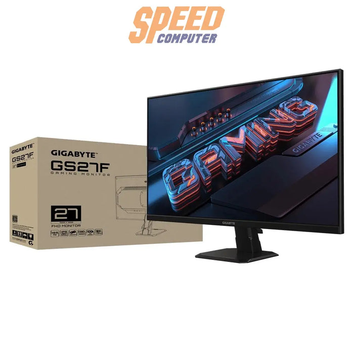 จอมอนิเตอร์ Gigabyte GS27F 27.0" IPS 170Hz Gaming สีดำ - SpeedCom