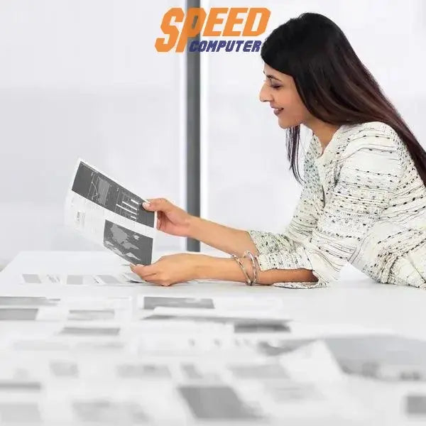 ผงหมึกพิมพ์เลเซอร์ HP 107A Toner Black สีดำ (W1107A) - SpeedCom