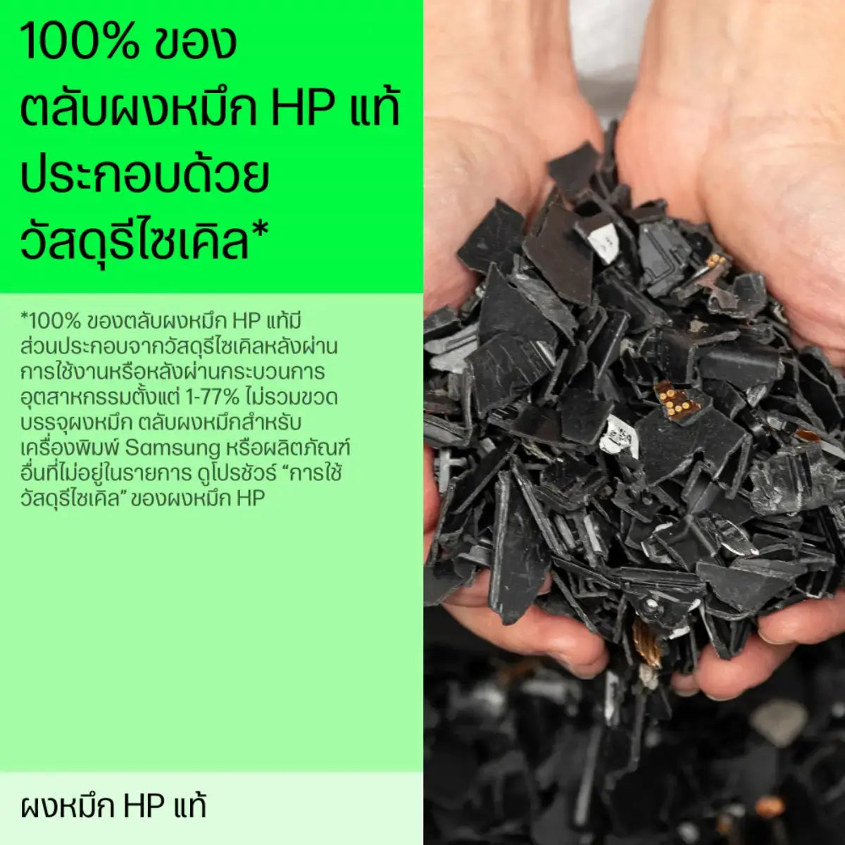 ผงหมึกพิมพ์เลเซอร์ HP 110A Toner Black สีดำ (W1112A) - SpeedCom