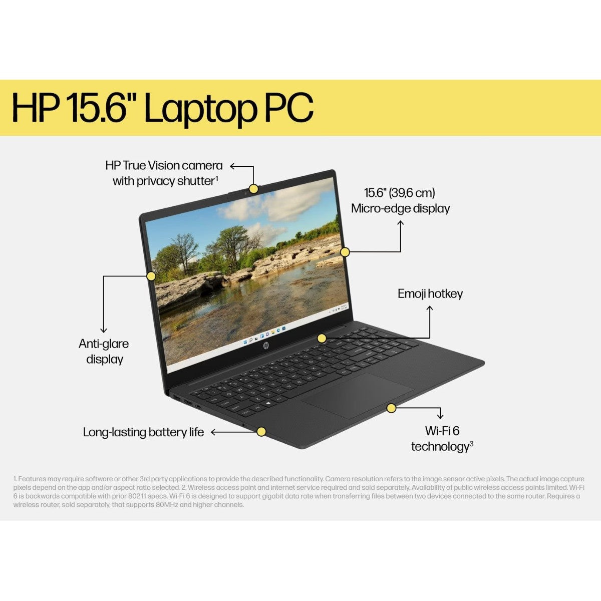 โน๊ตบุ๊ค HP 15-fd1053TU (9Y3Y6PA) Core5 สีดำ (Jet Black)SpeedCom