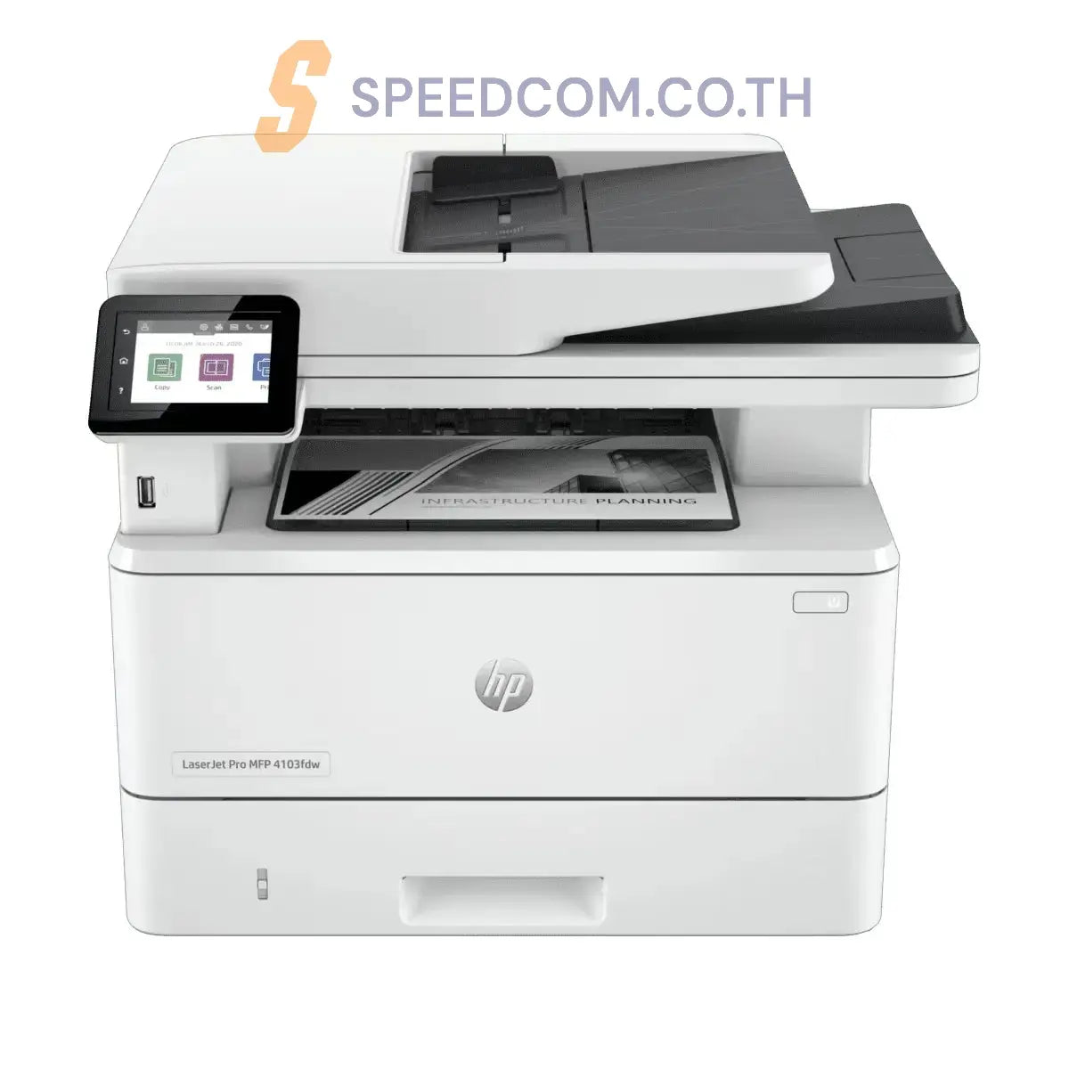 ปริ้นเตอร์เลเซอร์ HP 4103fdw (HP-2Z629A) LaserJet Pro MFP - SpeedCom