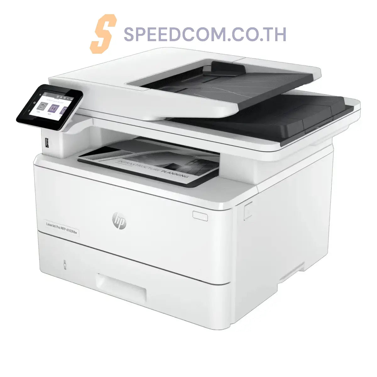 ปริ้นเตอร์เลเซอร์ HP 4103fdw (HP-2Z629A) LaserJet Pro MFP - SpeedCom