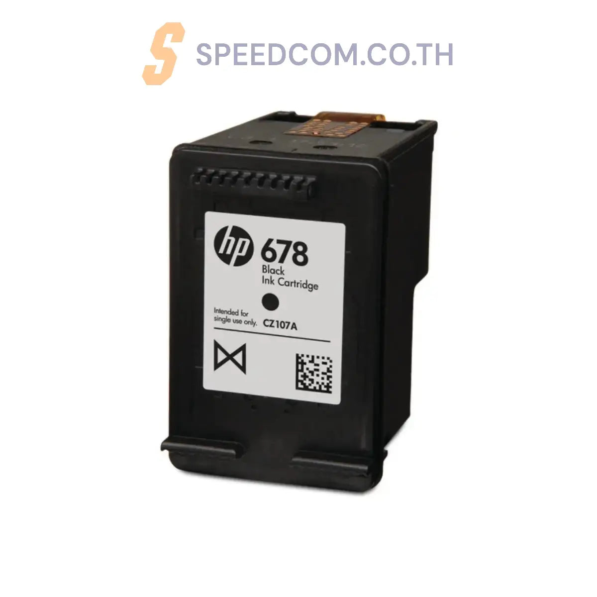 หมึกเครื่องปริ้นเตอร์ HP 678 Black Original Ink Advantage Cartridge สีดำ