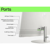 ออลอินวัน HP All In One 24-CR0161D i5 Gen13 สีขาว (Shell white)