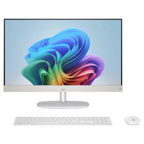 ออลอินวัน HP All In One 24-CT2006D Ryzen AI 5 สีขาว (Shell white)SpeedCom