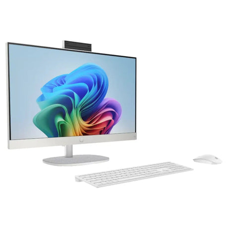 ออลอินวัน HP All In One 24-CT2006D Ryzen AI 5 สีขาว (Shell white)SpeedCom