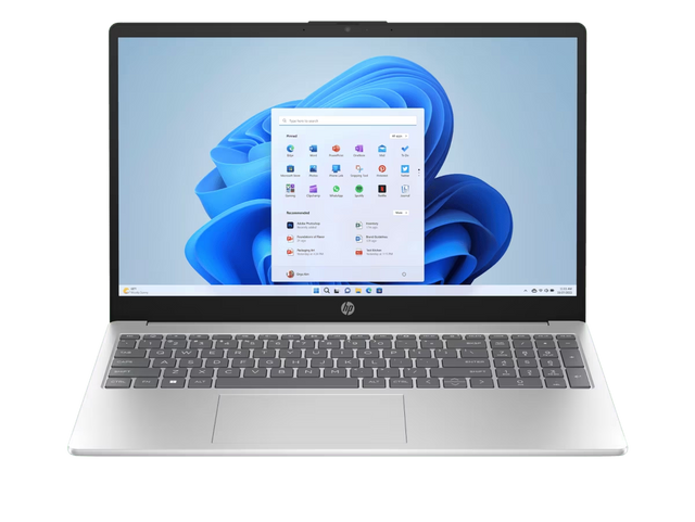 โน๊ตบุ้ค HP 15.6 inch Laptop 15-fc0897AU (DF7G0PA) สีเงิน (Silver)