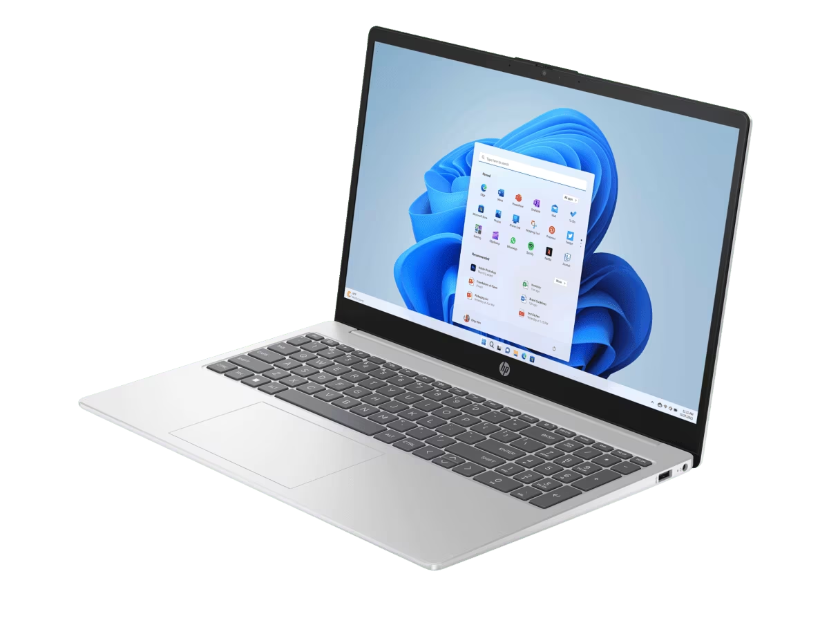 โน๊ตบุ้ค HP 15.6 inch Laptop 15-fc0897AU (DF7G0PA) สีเงิน (Silver)