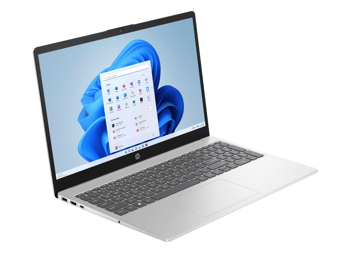 โน๊ตบุ้ค HP 15.6 inch Laptop 15-fc0897AU (DF7G0PA) สีเงิน (Silver)