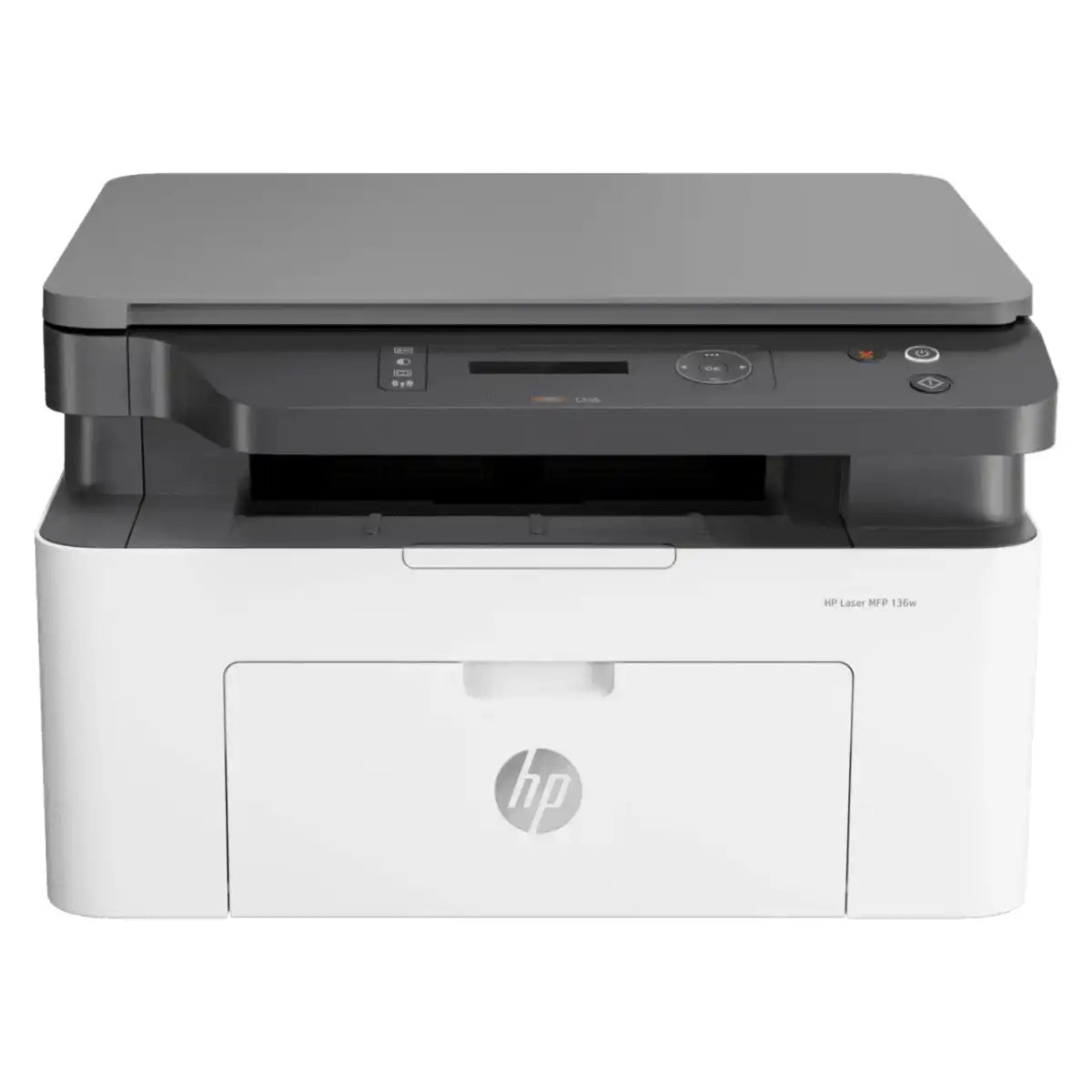 ปริ้นเตอร์เลเซอร์ HP MFP 135W (4ZB86A) 1200X1200DPI 20PPM 128MB สีขาว - SpeedCom