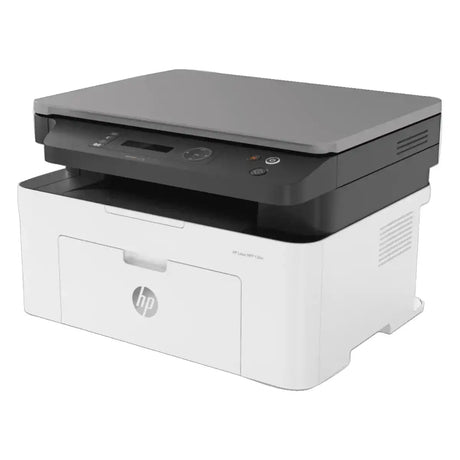 ปริ้นเตอร์เลเซอร์ HP MFP 135W (4ZB86A) 1200X1200DPI 20PPM 128MB สีขาว - SpeedCom