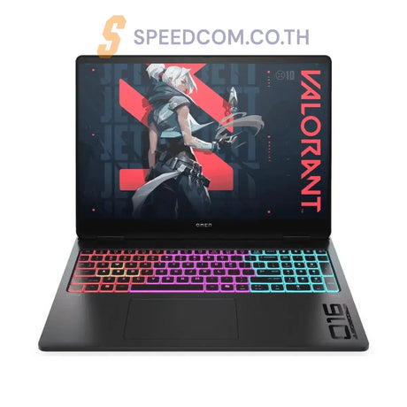 โน๊ตบุ๊ค HP Omen 16 AK0001AX Ryzen AI 9 สีดำ (Shadow Black) - SpeedCom