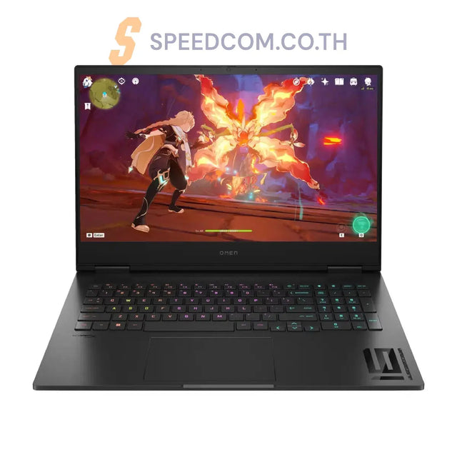โน๊ตบุ๊ค HP Omen 16 AP0119AX Ryzen AI 7 สีดำ (Shadow Black) - SpeedCom