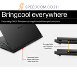 โน๊ตบุ๊ค HP Omen 16 AP0159AX Ryzen 9 สีดำ (Shadow Black) - SpeedCom