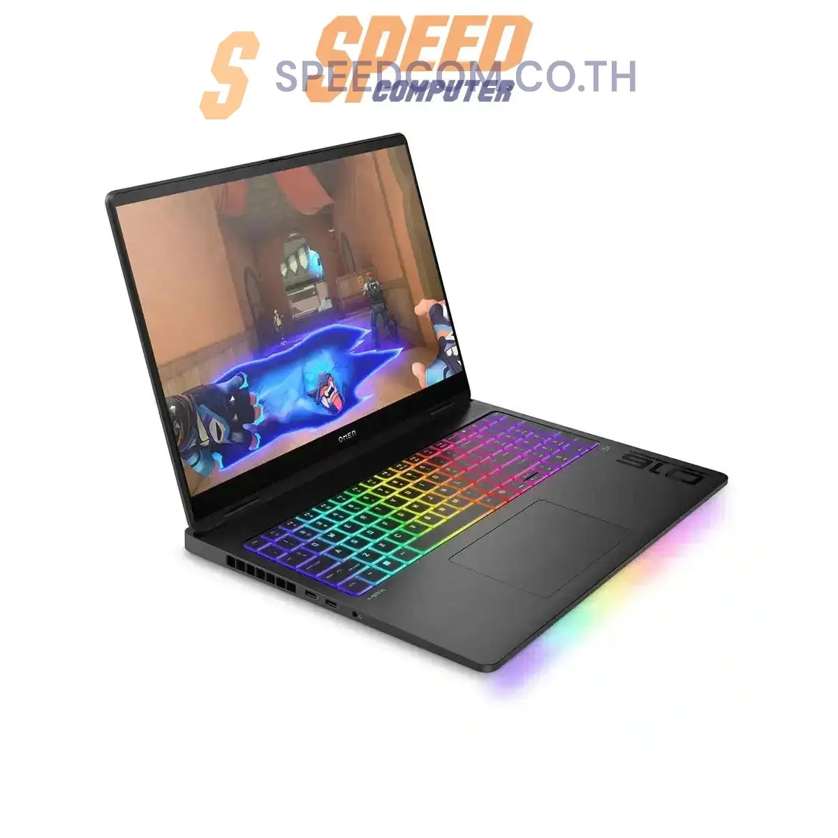 โน๊ตบุ๊ค HP Omen MAX 16-ah0020TX (BG8K5PA) Ultra 9 275HX สีดำ (Shadow Black) - SpeedCom