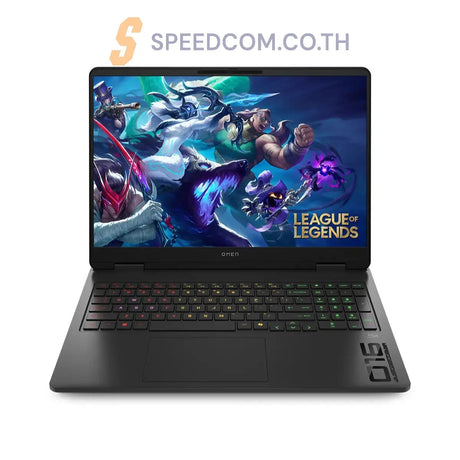 โน๊ตบุ๊ค HP Omen Max 16 AK0064AX Ryzen AI 9 สีดำ (Shadow Black) - SpeedCom