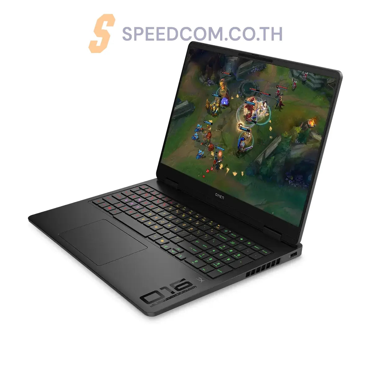 โน๊ตบุ๊ค HP Omen Max 16 AK0064AX Ryzen AI 9 สีดำ (Shadow Black) - SpeedCom